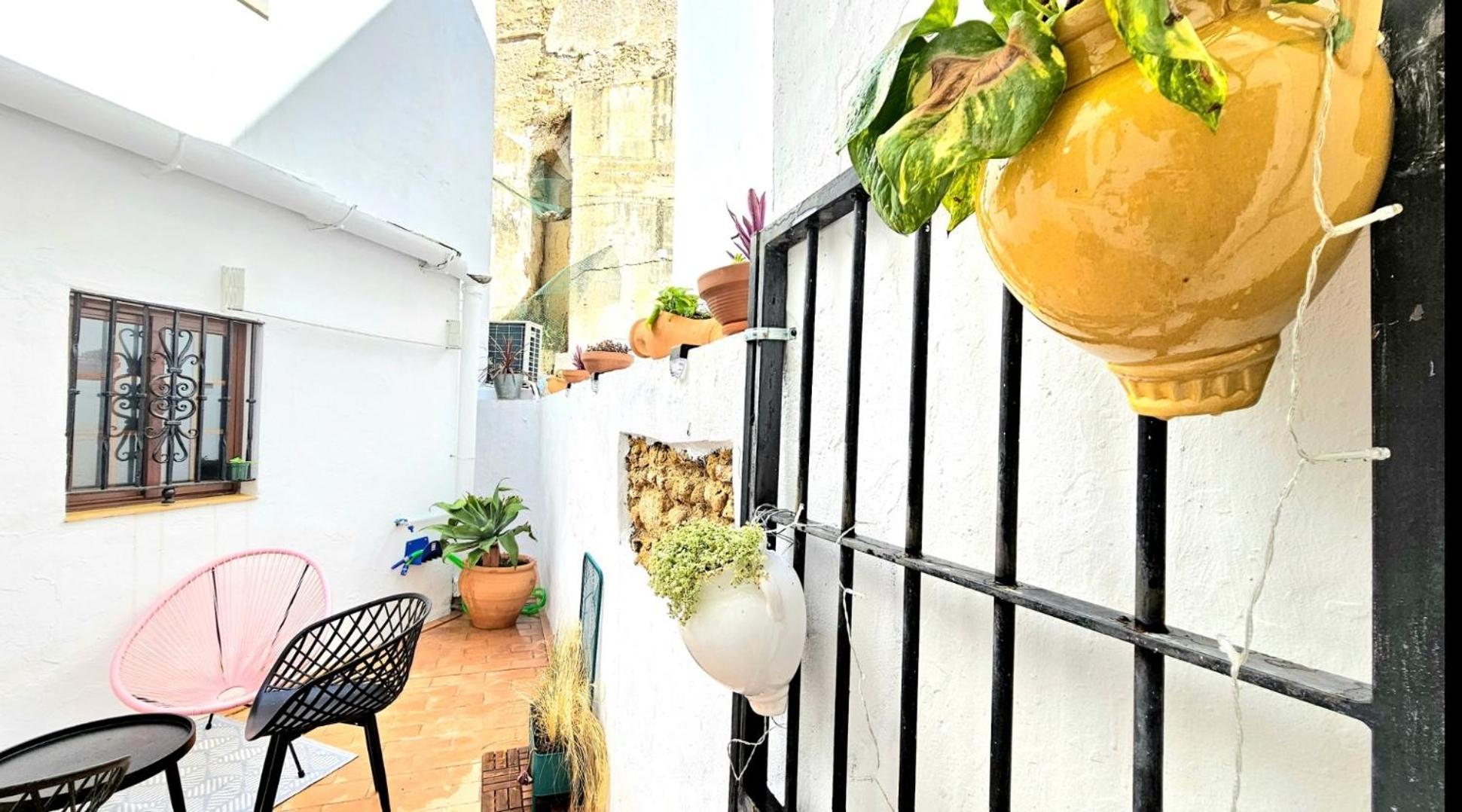 Апартаменты Casa Bakara Vejer Old Town Вьер де ла Фронтера Экстерьер фото